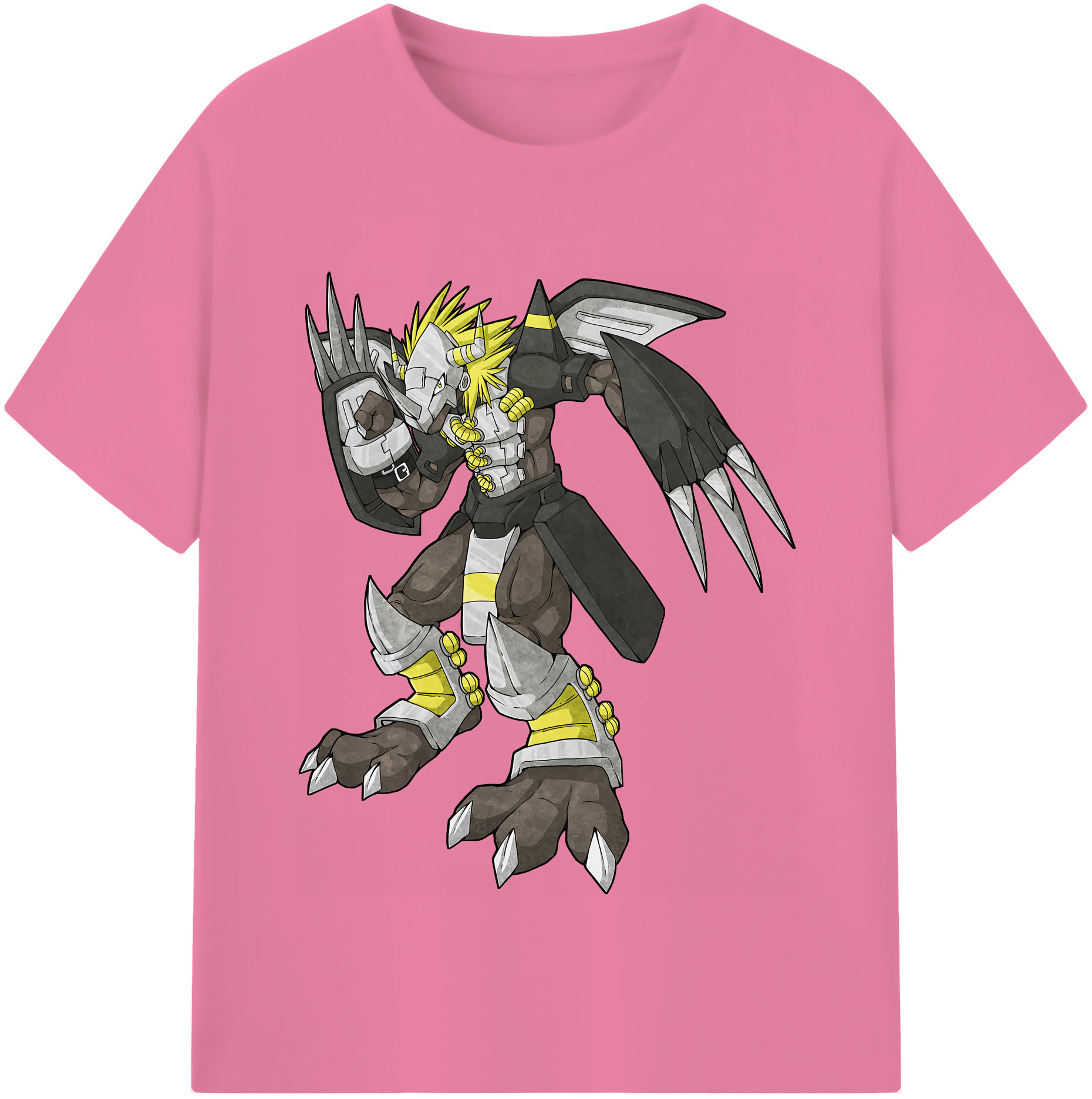 （画像用） Digimon デジタルモンスター/デジモン 綿100％半袖Tシャツ（フロントプリント）